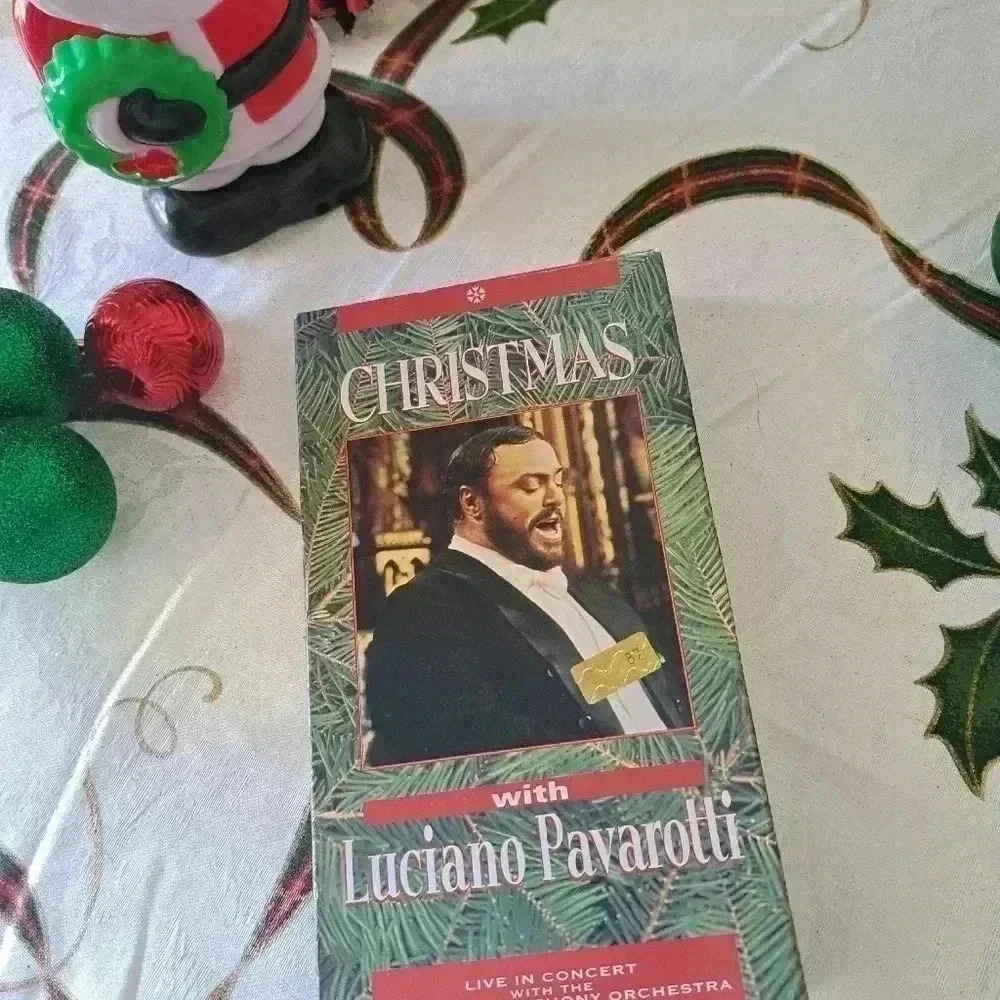 VHS CHRISTMAS WITH LUCIANO PAVAROTTI - Picture 5 of 5